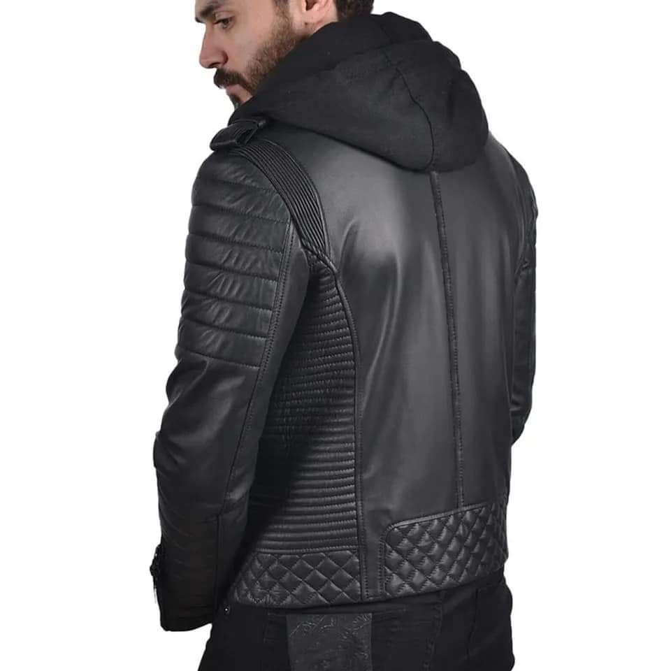Premium Men's Leather Jacket – Timeless Style & Durability