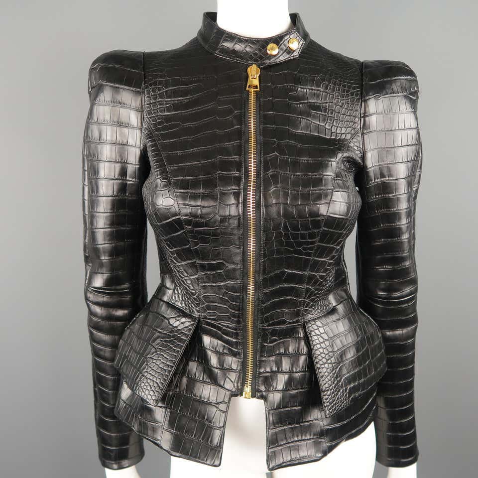 Chic Women's Leather Jacket – Elegant, Bold & Timeless