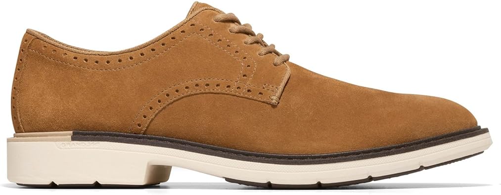 Men’s Tan Suede Derby Shoes | Premium Casual & Formal Footwear