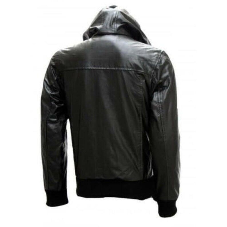 Premium Men's Leather Jacket – Timeless Style & Durability