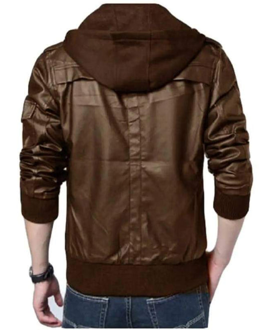 Premium Men's Leather Jacket – Timeless Style & Durability