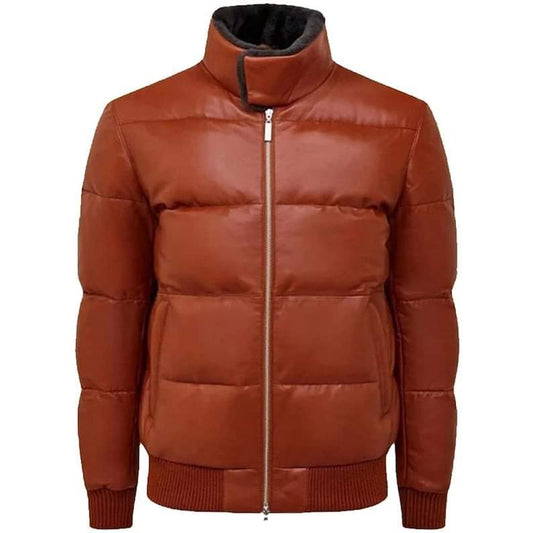 Premium Men's Leather Jacket – Timeless Style & Durability