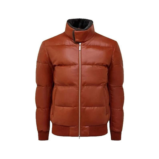 Premium Men's Leather Jacket – Timeless Style & Durability